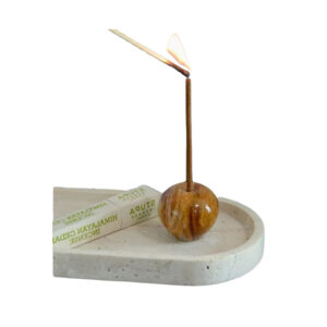 KAZA stone incense holder