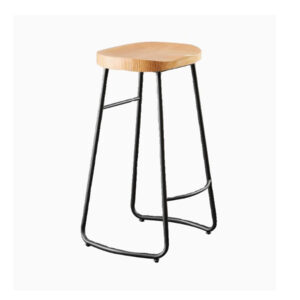 ADER solid wood bar stool